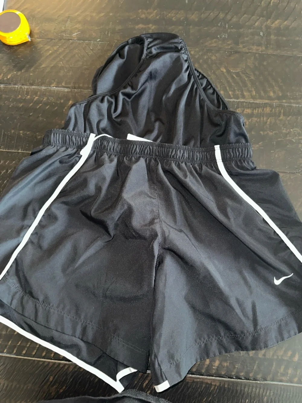 Black Dri Fit Nike Running Shorts Girls XL